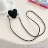 Clip Trasero Desmontable para Teléfono Móvil Correa Cruzada Anti-pérdida Cadena Cruzada de Peluche Amorosa Japonesa-Coreana para Niña Funda Universal para Teléfono Móvil para Mujeres