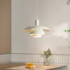 Lámpara Colgante Restaurante Ziyou, Estilo Minimalista Italiano, Nueva Lámpara Colgante Simple y Sofisticada con Forma de OVNI para Mesa de Comedor y Isla, Arte de Hierro