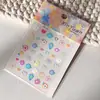 Pegatinas de Uñas Sanrio para Niñas, Arte de Uñas Lindo y Divertido, Piezas de Uñas para Estudiantes, Piezas de Uñas Dulces, Uñas Postizas para Niños