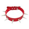 Explosiones Amazon Explosiones Joyería Estilo Europeo y Americano Discoteca Pulatheather Collar Creativo Remache Collar con Púas Collar Cadena