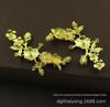 Acessórios de joalheria japonesa e coreana DIY 48*20mm pingente de ramo de cobre puro acessórios de joalheria nupcial