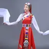 Novo Traje de Dança de Xizang 2025 Traje de Minoridade Feminino Traje de Palco de Xizang Traje de Performance Dança Quadrada