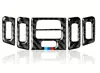 Adequado para 2005-2012 BMW fibra de carbono série 3 antiga e90e92 e93 saída de ar condicionado adesivos de decoração de carro