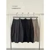 Pantalones Casuales Holgados Adelgazantes de Diseño Plisado Versátil Estilo Perezoso Minimalista Otoño JUICE2026 260281