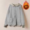Moda Retro Workwear Marca Trendy Algodón Abrigo Corto con Capucha Trendy 2025 Otoño plumón Abrigo de Algodón Invierno Chaqueta de Algodón para Mujer