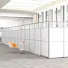 Mamparas de Oficina, Mamparas Móviles para Sala de Exposiciones de Talleres de Fábrica de Empresas, Mamparas Móviles Plegables de Cristal con Ruedas