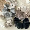 2026 Nuevo Coletero de Satén y Organza Patchwork con Pedrería para Cola de Caballo, Moño, Lazo para el Cabello, Accesorio para el Cabello de Primavera y Verano