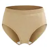 Roupa Íntima Feminina Cruzada Europeia e Americana Tamanho Grande Shorts Respiráveis Cintura Alta Roupa Íntima para Mães Calcinhas 100% Algodão para Meia-Idade e Idosos