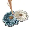 Tapetes de Banheiro de Lama Diatomácea Estilo Seda Transfronteiriços, Capachos Decorativos de Alta Qualidade para Uso Doméstico, Tapetes de Banheiro Antiderrapantes, Dropshipping