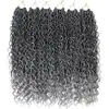 Peruca Fibra Química Concubina Cabelo Crochê Boho Deusa Locs de Rio 18/22 Polegadas Dreadlocks Africano