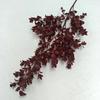 Nova cola plástica rime folha de menta planta simulação decoração de casamento decoração de interiores de casa parede verde