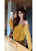 Top hueco de mohair de pelo largo con cuello en V para mujer, nuevo estilo otoño 2026, conjunto de dos piezas de cárdigan de punto trenzado de otoño