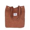2021 Nuevo Bolso de Mano para Mujer Estilo Coreano Gran Capacidad Creativo de Pana Bolsa de Compras Bolsa de Tela Casual Moda