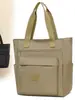 Bolsa de Tote de Tela Oxford para Mujer, Bolso Cruzado Grande de Hombro, Bolsa de Almacenamiento Versátil para Viajes, Bolso de Mano Impermeable Ligero