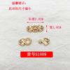 Atacado Fivela de Placa de Metal Mãe Hanfu Cheongsam Traje Antigo Roupa Tang Song Ming Colarinho Boneca Par Fivela COS Xale Vestido