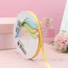 Fita Dupla Face de Alta Densidade 0,6cm Fita Flor Fita para Presente Fita para Embalagem de Bolo Fita para Acessórios de Cabelo Artesanais DIY