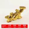 Atacado de fábrica ornamentos da sorte de latão elefante da sorte elefante rico artesanato para casa ornamentos