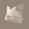 Cerdo Lindo Rayado Moda Otoño e Invierno Todo Combinación Gorro Tejido Gorro Tejido Otoño e Invierno Gorro de Lana para Hombres y Mujeres Gorro Caliente