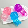 Brinquedo Squishy Transparente Rosa Cereja Feito à Mão Criativo Tendência Maltose Alívio de Estresse Presente