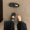 Primer Encuentro Temporada Gris Zapatos Mary Jane de Suela Blanda con Piel Calzado de Abrigo de Invierno para Mujer Nuevo Estilo Coreano Zapatos de Lana Individuales Zapatos de Algodón Cálidos para Mujer