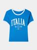 Estação Europeia Comércio Exterior Verão Novo Sexy Y2K Tops Camiseta Slim Estampada com Letras Feminina Casual Versátil
