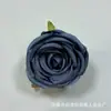 Cabeza de Flor de Rosa Imitación para Hanfu, Flor Artificial para Decoración del Hogar, Flor Artificial de Rosa Roja al por Mayor