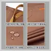 Delantales personalizados con logo impreso, impermeables y resistentes al aceite, adecuados para estudios de arte, tiendas de té de leche, restaurantes occidentales y repostería, disponibles para dropshipping, color sólido y diseño simple