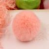 Bola de pelo de coelho Rex sintético 8cm chave carro enfeites pingente celular capa de celular material pingente bola de pelo de coelho Rex sintético acessórios DIY