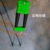 Pinza para basura de acero inoxidable de doble polo pinza recolectora pinza de mango largo pinzas campo de saneamiento higiene de carreteras limpieza