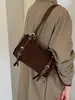 Bolso grande de estilo retro para mujer, nueva colección otoño/invierno 2026, bolso de hombro de nicho, casual y apto para el trabajo, bolso tipo almohada para debajo del brazo