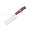 Cuchillos de Cocina Personalizados, Cuchillos de Cocina, Cuchillos de Cocina con Mango de Madera, Cuchillos con Mango de Roble, Moldeado de Una Pieza para Carne, Cuchillos de Chef Fáciles de Limpiar