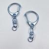 Llavero con hebilla de langosta en forma de D, colgante de muñeca con anillo abierto en forma de ocho, aleación de zinc, hebilla de langosta, accesorios de joyería DIY