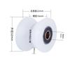 Roda de Nylon Polia de Polipropileno Correia em V Rolamento Tipo U Levantamento Pesado Tipo H Roda de Trilho Diâmetro Interno 8MM10MM12MM