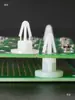 Columna de Aislamiento Plana Placa Base de Computadora Placa PCB Elevador Soporte de Aislamiento de Plástico Pie Clip de Fijación Tipo Cabeza de Avión