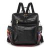 Cross-border atacado 2023 nova mochila de couro macio casual moda feminina multi-funcional mochila de computador de viagem de dupla finalidade