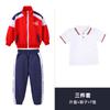 Uniformes de Primaria, Uniformes de Clase de Primavera y Otoño, Conjunto Deportivo de Tres Piezas, Uniformes de Otoño para Jardín de Niños, Fotos Unificadas para Admisión al por Mayor
