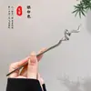 Horquilla de Imitación de Sándalo Antigua Nueva China de Gama Alta Horquilla para Cheongsam Falda de Cara de Caballo Horquilla de Madera Hanfu Cabello Horquilla para el Cabello