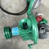 Máquina trituradora de tres cuchillas, doble uso para húmedo y seco, 200 poleas de correa trapezoidal doble para triturar y moler