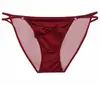 [Rojo Ancola] 880# Ropa Interior Roja Grande de Año Nuevo Malla de Encaje Seda de Hielo Ropa Interior Roja