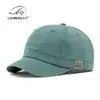 Chapéu Lavado Estilo Coreano da Moda com Aba Curta para Homens, Viseira Protetora Solar, Boné com Topo Macio para Mulheres, Estilo de Rua Europeu e Americano