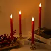 Luz de Vela Led Simulada Electrónica para Uso en el Hogar, Modelo Nuevo con Efecto de Llama Realista, Adecuada para Fiestas de Inauguración, Bodas y Celebraciones de Año Nuevo, Set de Uso Diario