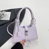 Bolso Minimalista de Hebilla de Cierre Estilo Coreano para Mujer 2025 Nueva Moda Primavera Bolso de Hombro Debajo del Brazo Bolso Cruzado para Mujer