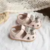2026 Sapatos de Princesa para Meninos e Meninas Sandálias Vazadas Solado de Borracha Macia Sapatos Fofos para Bebê Sandálias Fechadas para Crianças Pequenas Primavera e Verão