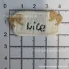 Venta Directa de Fábrica de Etiquetas Tejidas de Dibujos Animados de Línea Especial, Etiquetas Bordadas con Borde Cerrado, Accesorios para Ropa, Decoraciones para Zapatos y Sombreros, y Decoraciones para Bolsas
