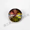 Rhinestone de Cristal de Aguja Horizontal Satélite Botones Horizontales para Ropa Botones para Sofá Accesorios para Prendas Botones de Remache Accesorios para Joyería