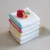 Pano de prato para atacado cozinha não é fácil de engordurar pequeno pano de prato doméstico absorvente toalha de limpeza para lavar louça detergente grátis