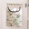 Bolsa de Almacenamiento para Bolsas de Basura de Cocina Montada en la Pared Bolsa de Almacenamiento de Gran Capacidad Almacenamiento de Bolsas de Plástico Bolsa de Malla con Velcro