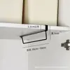 Barra colgadora en forma de U para armario sin taladro, perchero vertical para pantalones, estante de almacenamiento empotrado para armario de dormitorio en casa