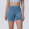 Novos shorts de yoga sem costura com lavagem à areia, cintura alta, que levantam o bumbum, shorts esportivos justos para corrida ao ar livre, treino e fitness para mulheres