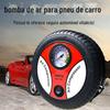 Bomba de ar para carro, mini bomba portátil para pneu de carro, inflador elétrico para pneu de carro, isqueiro de cigarro